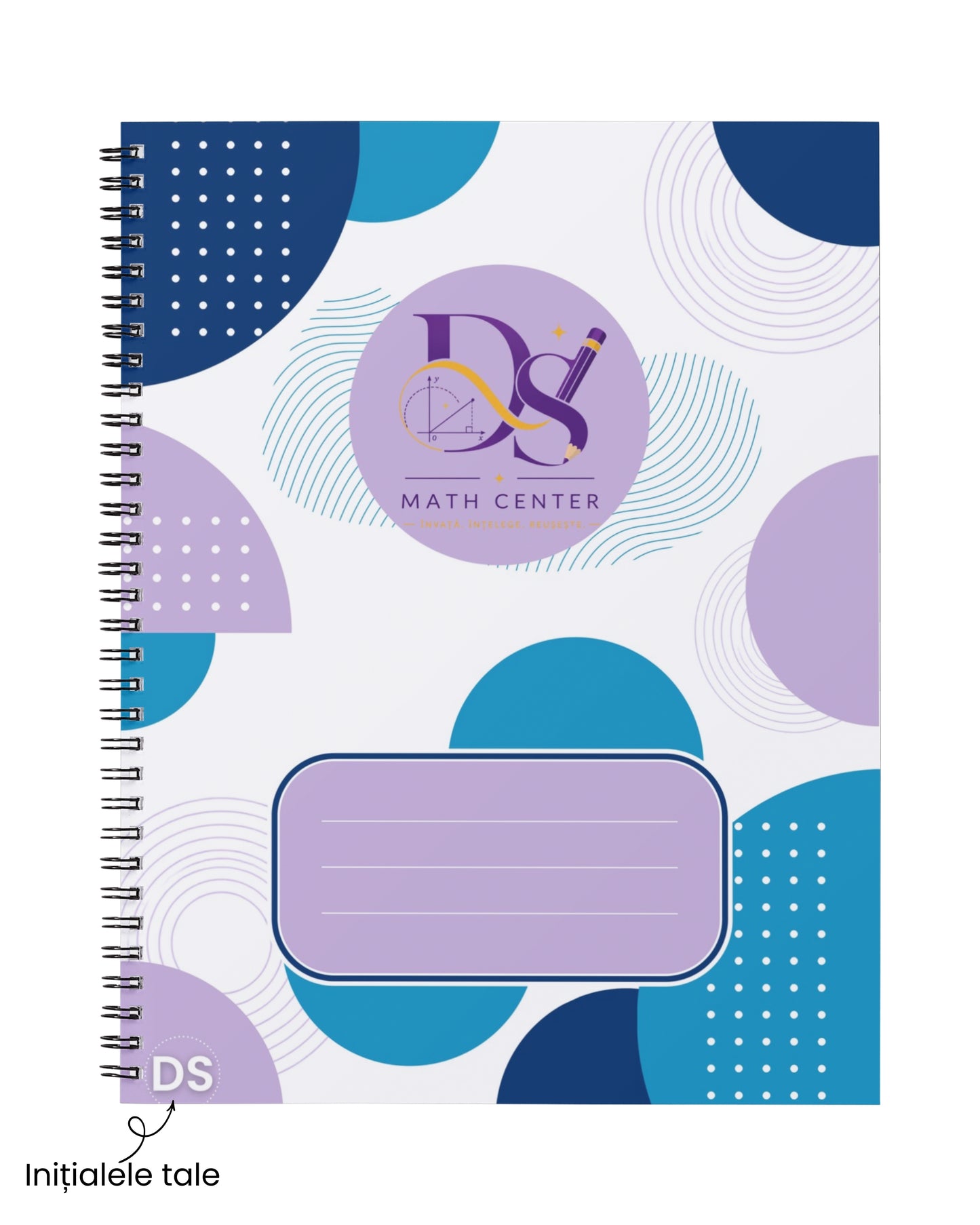Caiet de Matematică A4 – 80 File | Albastru